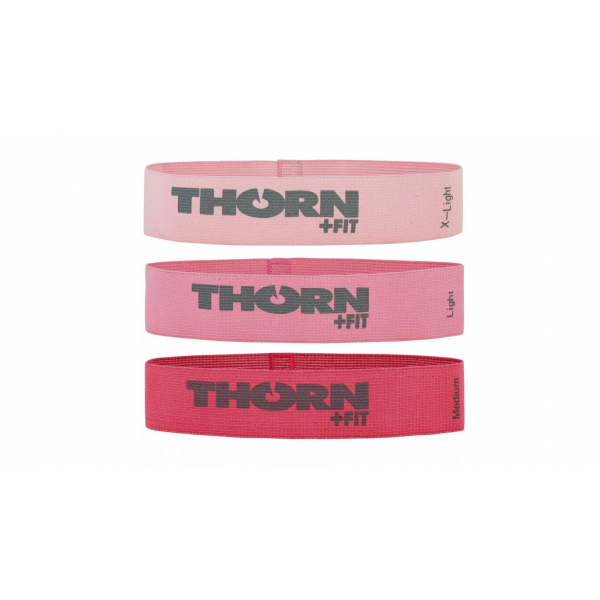 ZESTAW TAŚM THORN FIT LADY RESISTANCE TEXTILE BAND SET OF 3 (ONE PACK)